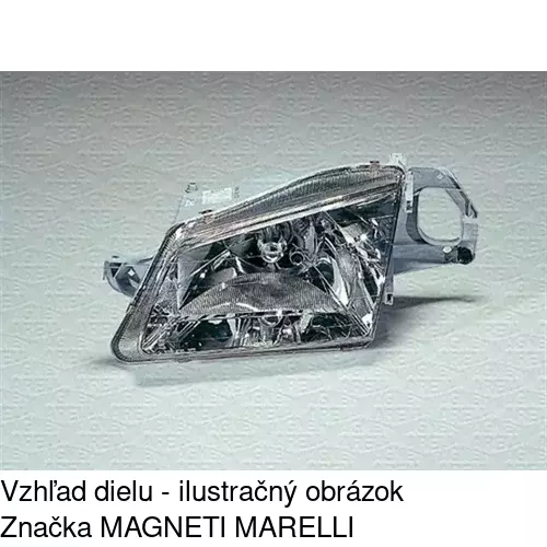 Hlavný reflektor 450910-E /POLCAR/ - obr. 1