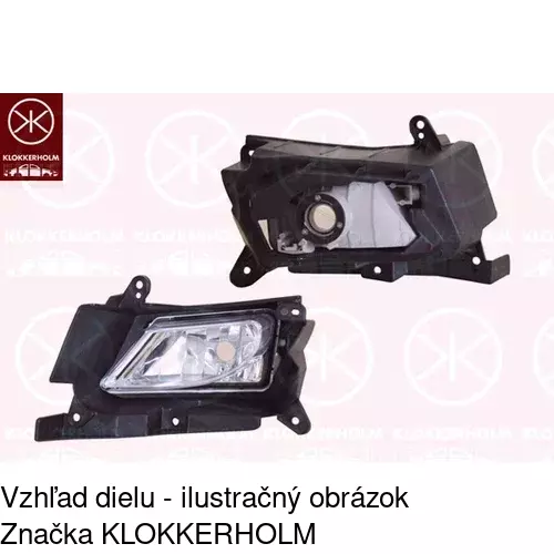 Hmlové svetlo - predné 454229-E /POLCAR/ - obr. 1