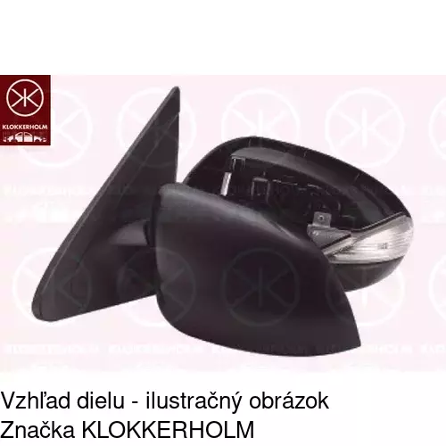 Vonkajšie zrkadlo 4542511S /POLCAR/ - obr. 1