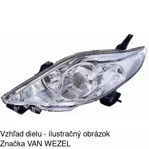 Hlavný reflektor 4550090E /POLCAR/ - obr. 4