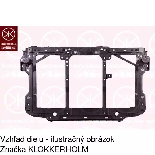 Predné čelo POLCAR 45C204-2
