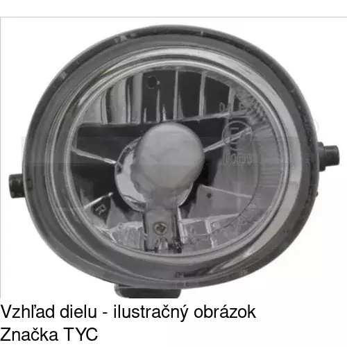 Hmlové svetlo - predné POLCAR 45C230