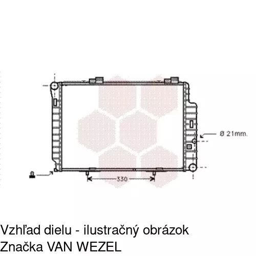 Chladiče vody 5002083X /POLCAR/ - obr. 2