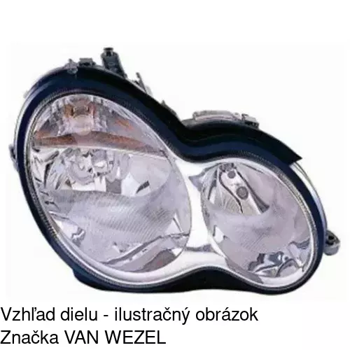 Hlavný reflektor 5003102U /POLCAR/ - obr. 5