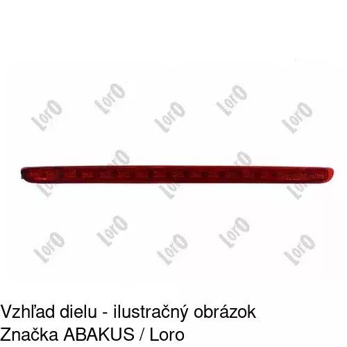 Svetlo stop 5003911E /POLCAR/ - obr. 4