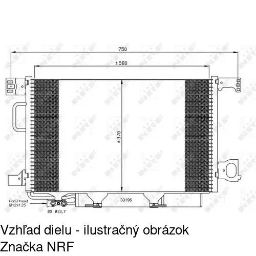 Chladiče klimatizácie 5003K8C3S /POLCAR/ - obr. 1