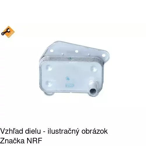 Chladiče oleja 5003L81X /POLCAR/ - obr. 3