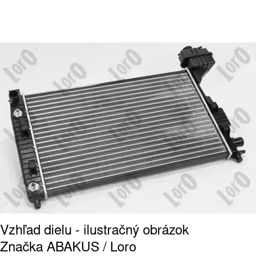Chladiče vody 5005081X /POLCAR/ - obr. 1