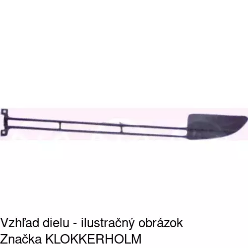 Kryt v nárazníku POLCAR 501327-1
