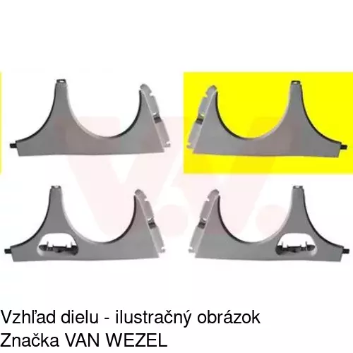 Lišta pod reflektorom 501506-1 /POLCAR/ - obr. 1