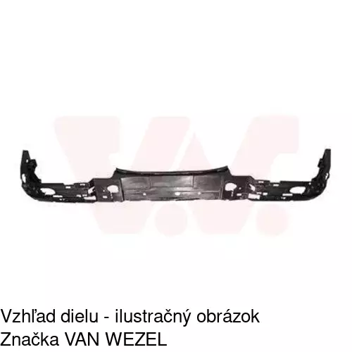 Výstuha nárazníka 501507-6 /POLCAR/ - obr. 1