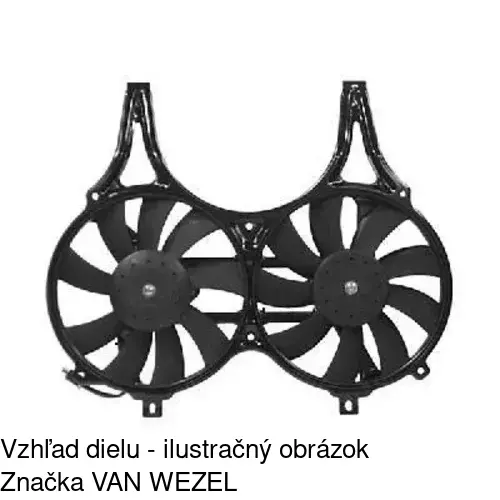 Ventilátory chladičov 501523W2-Q /POLCAR/ - obr. 3