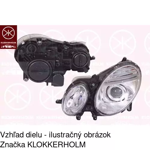 Hlavný reflektor 501709-E /POLCAR/ - obr. 1