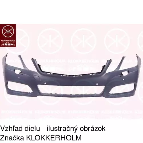 Predný nárazník POLCAR 501807-1