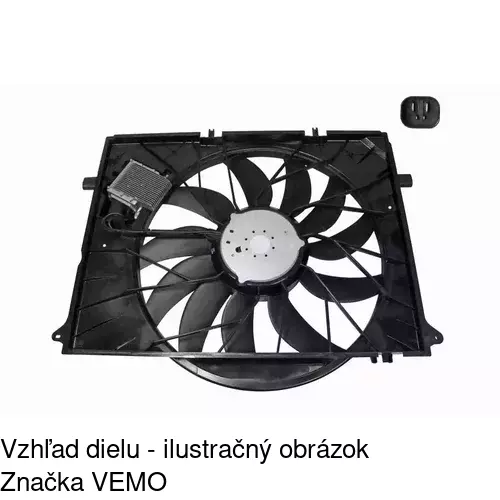 Ventilátory chladičov 502523W2 /POLCAR/ - obr. 1