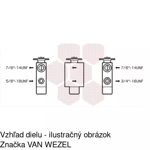 Expanzný ventil 5026KZ-1 /POLCAR/ - obr. 3