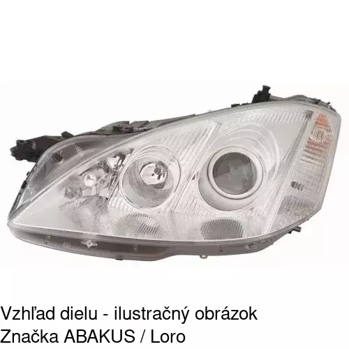 Hlavný reflektor 5031103U /POLCAR/ - obr. 1