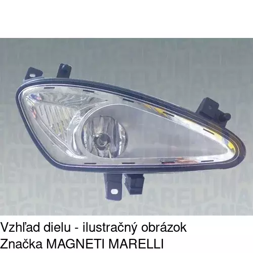 Hmlové svetlo - predné POLCAR 503130-U