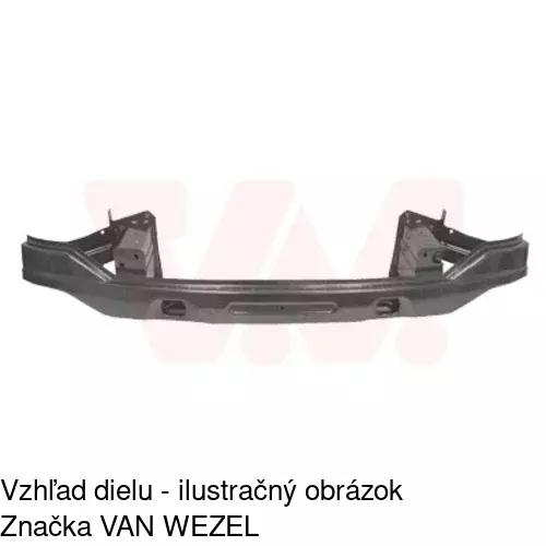 Výstuha nárazníka 504007-3 /POLCAR/ - obr. 1