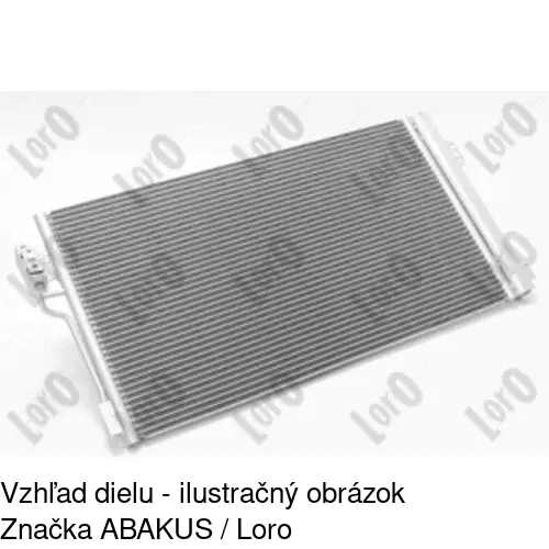 Chladiče klimatizácie 5040K81X /POLCAR/ - obr. 1