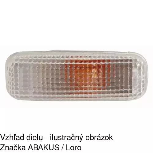 Bočná smerovka POLCAR 504419-5