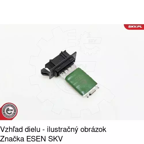 Ovládače klimatizácie 5062KST-2 /POLCAR/ - obr. 4