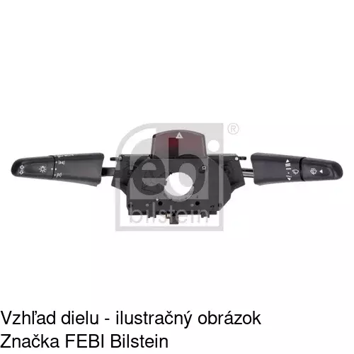 Združený prepínač 5062PZ-3P /POLCAR/ - obr. 1