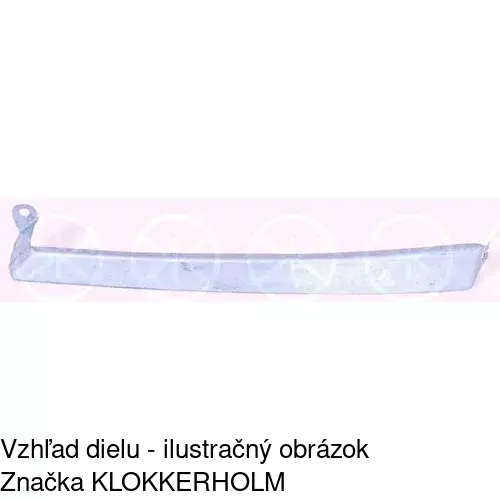 Lišta pod reflektorom 506306-1 /POLCAR/