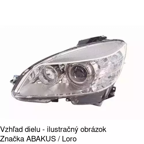 Hlavný reflektor 5070094E /POLCAR/ - obr. 5