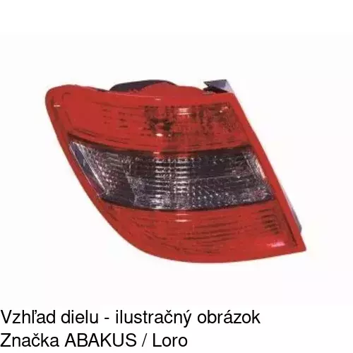 Zadné svetlo 5070884E /POLCAR/ - obr. 3