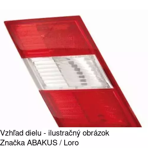 Zadné svetlo 5072871U /POLCAR/ - obr. 1