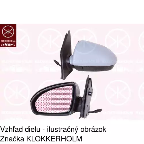 Vonkajšie zrkadlo 5098524E /POLCAR/ - obr. 2