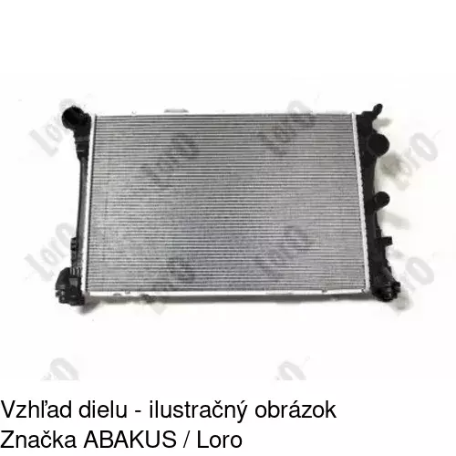 Chladiče vody 50D1081X /POLCAR/ - obr. 3