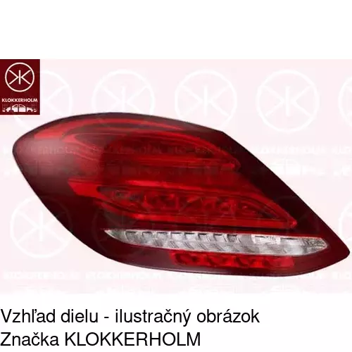 Zadné svetlo POLCAR 50D2871U