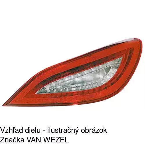 Zadné svetlo 50G188-U /POLCAR/ - obr. 1