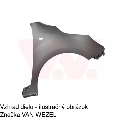 Predný blatník 50U102 /POLCAR/ - obr. 1