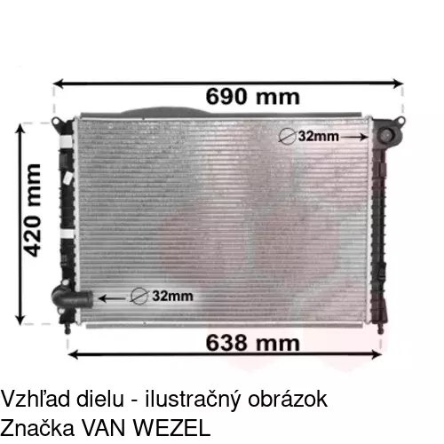 Chladiče vody 510108-1 /POLCAR/ - obr. 5