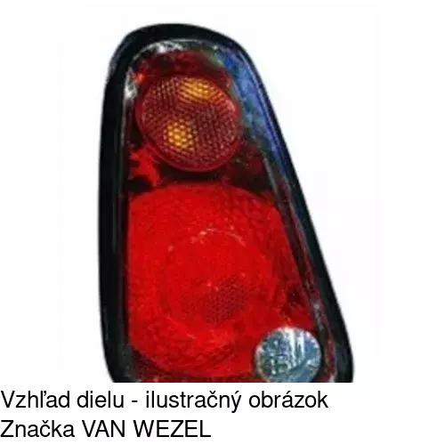 Zadné svetlo 5101872E /POLCAR/ - obr. 1