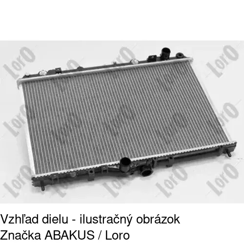 Chladiče vody 521008-2 /POLCAR/ - obr. 1
