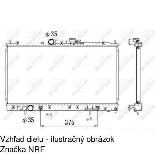 Chladiče vody POLCAR 5222084K