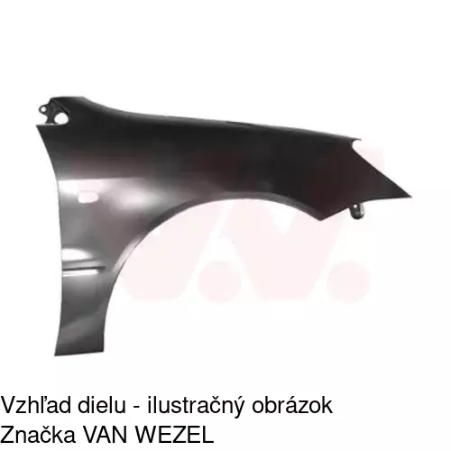 Predný blatník 523302 /POLCAR/ - obr. 1