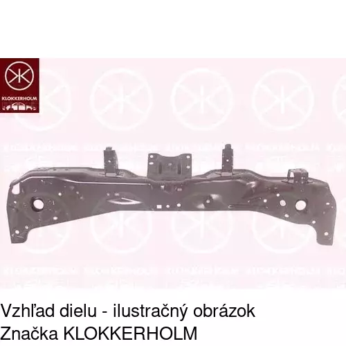 Predné čelo 523404-1 /POLCAR/