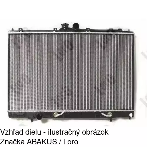 Chladiče vody 526508-1 /POLCAR/ - obr. 1