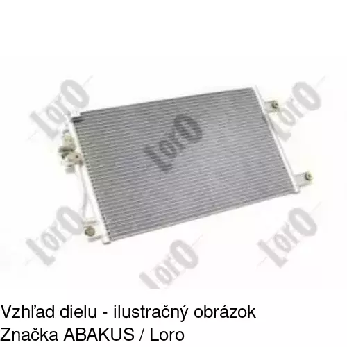 Chladiče klimatizácie 5278K8C2S /POLCAR/ - obr. 1