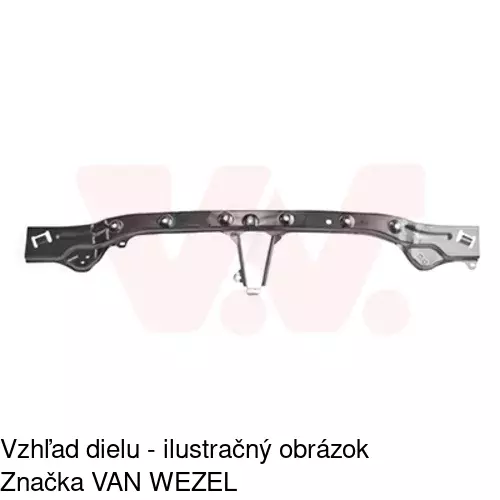 Výstuha nárazníka POLCAR 528707-3