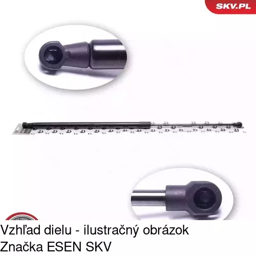 Plynová pružina 5503ABL /POLCAR/ - obr. 3