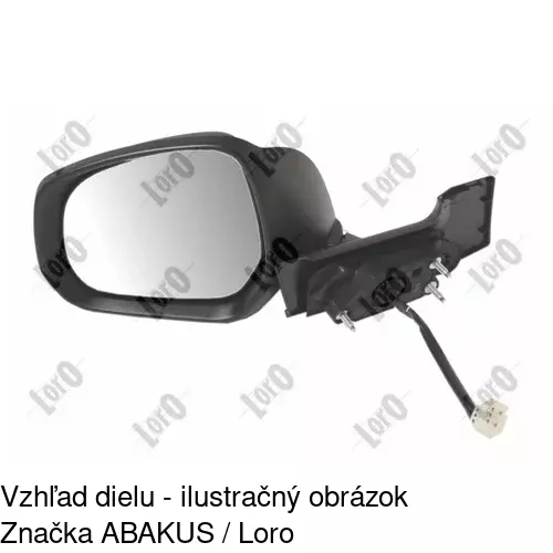 Vonkajšie zrkadlo 5506515M /POLCAR/ - obr. 5