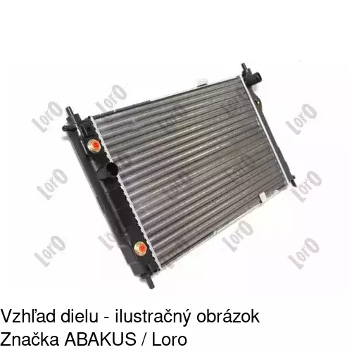 Chladiče vody 550708A7 /POLCAR/ - obr. 3