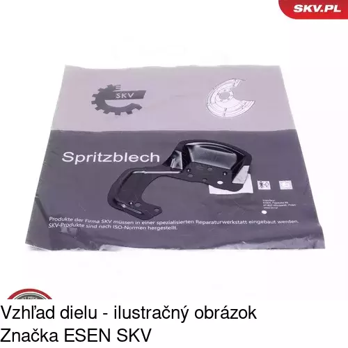 Brzdovy štít 5507OT-1 /POLCAR/ - obr. 3