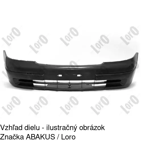 Predný nárazník 550807-1 /POLCAR/ - obr. 1